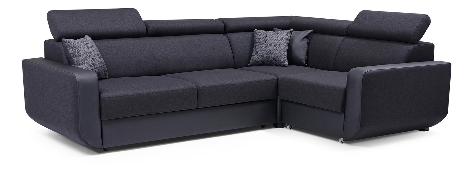 Colțar Elden (negru) (D)