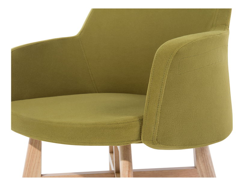 Kreslo Ystvan (olivovo zelená)