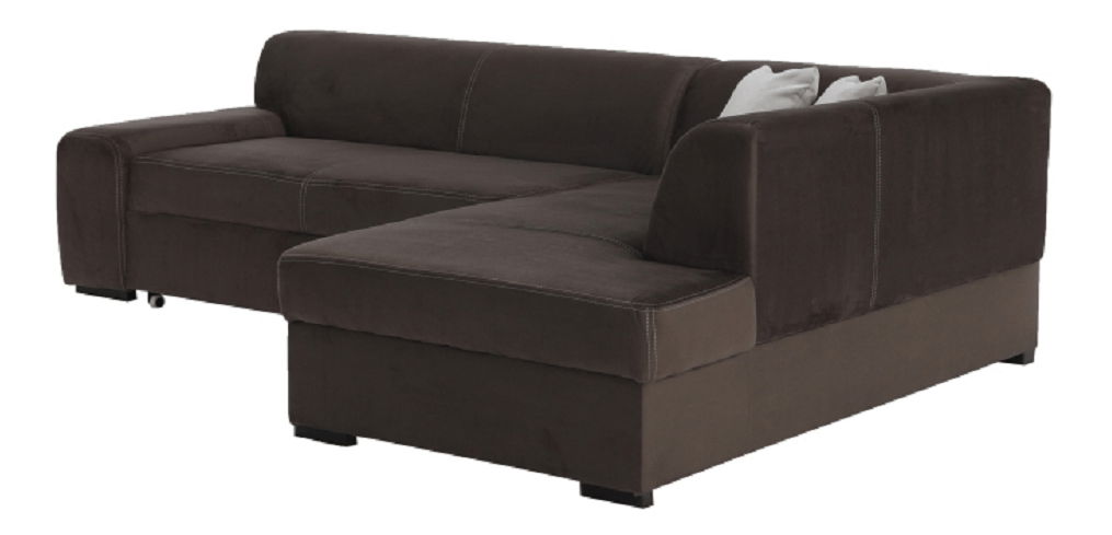 Rohová sedačka Milenna (hnedá) (P)