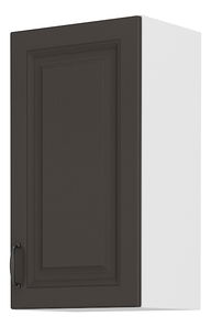 Dulap superior bucătărie Sheila 40 G 72 1F (alb + grafit)