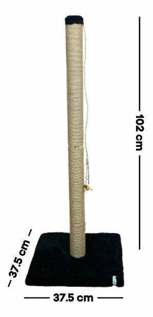 Škrabadlo pre mačky Areo (čierna)