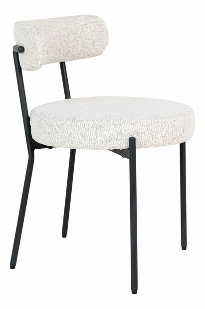 Jedálenská stolička Borelia 1 (biela)