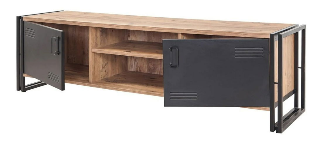 Set mobilier living Cosmopolitan 1 (atlantic pin + negru)