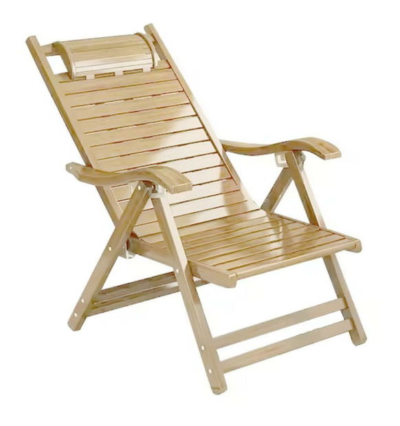 Vrtna fotelja Utah (prirodna + bambus)