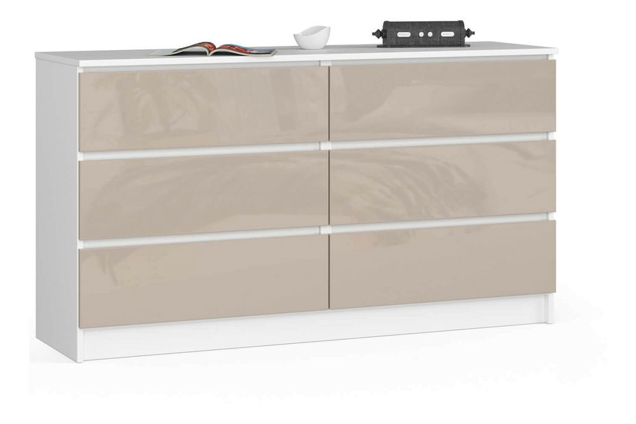 Comodă Keanu (Cappuccino lucios)