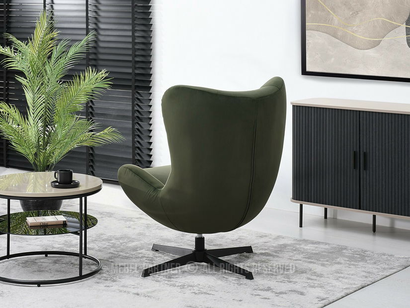 Fotoliu relax Sikula (verde + negru)