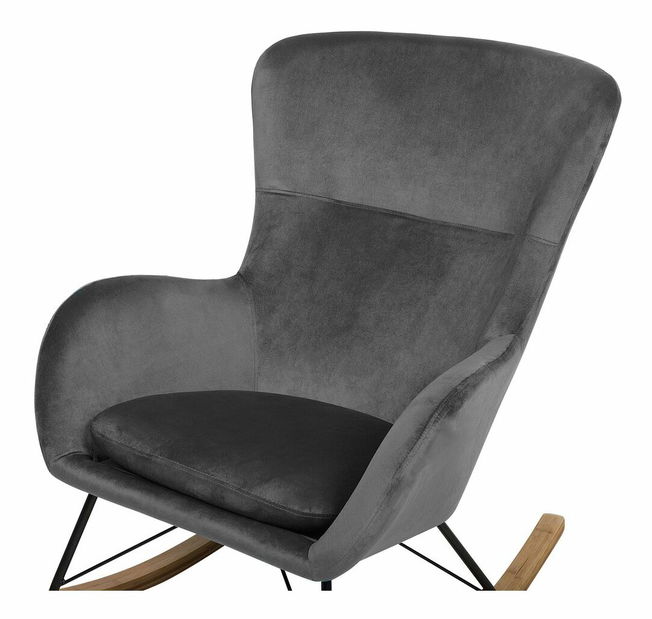 Fotoliu balansoar Esan (gri închis)