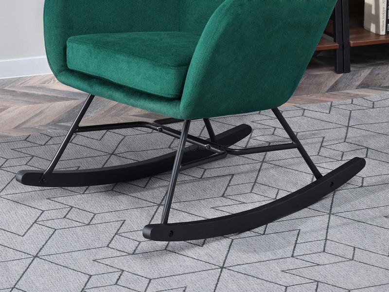 Fotel Nesia (zöld + fehér bükk)