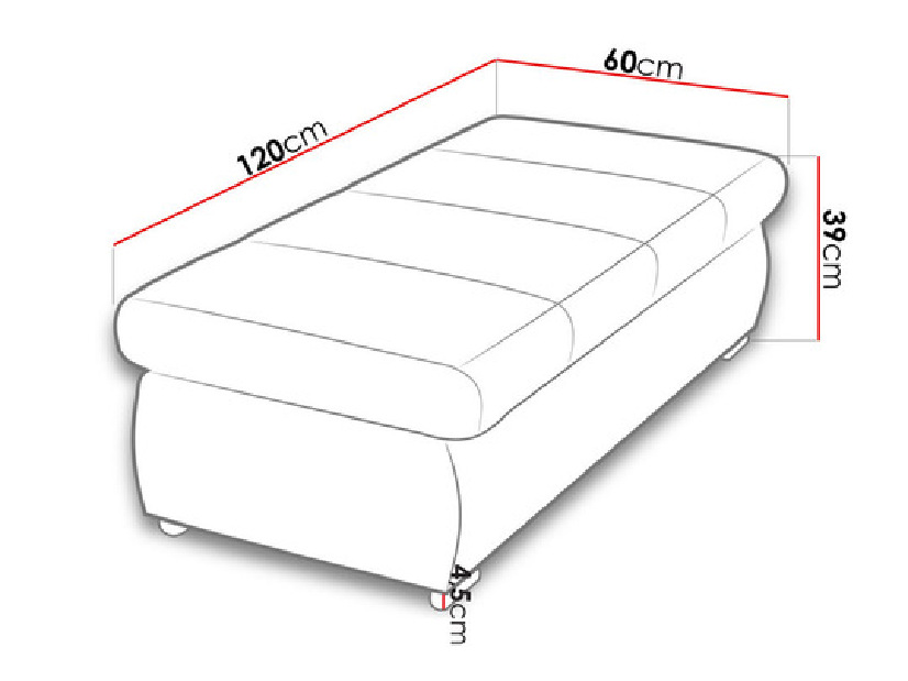 Taburete Hesron (piele ecologică Soft 011 + Lawa 06)