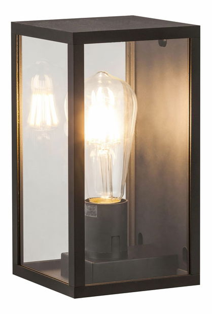 Vonkajšie svietidlo Topeka 8140 (priehľadná + čierna)