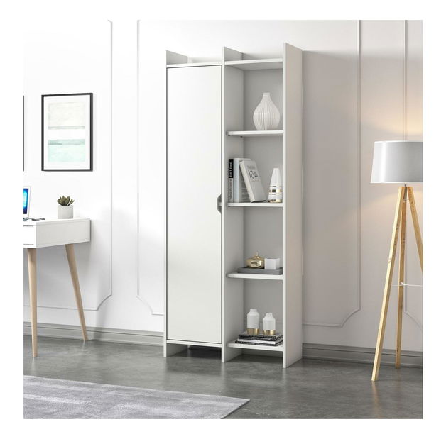 Polcos szekrény Ofende (fehér)