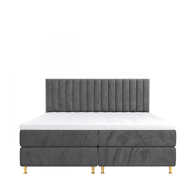 Manželská posteľ Boxspring 160 cm Rondel (fresh 32)