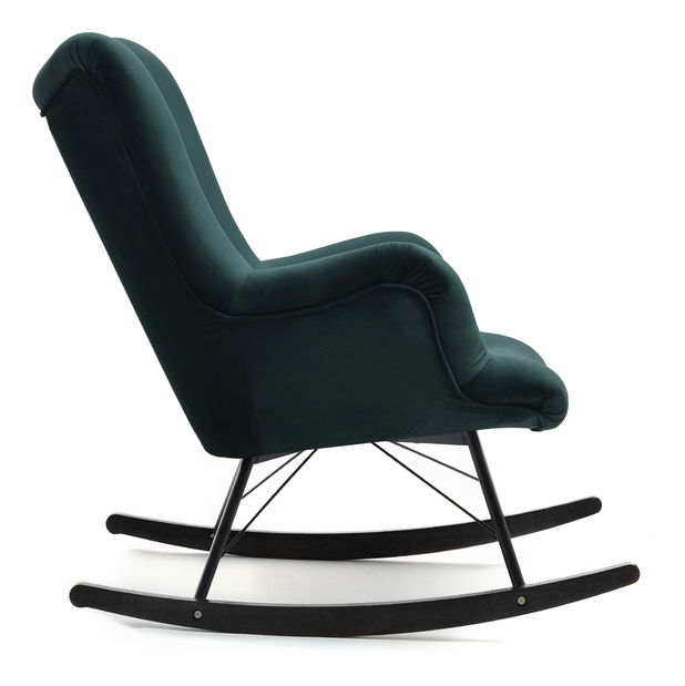 Fotoliu relax Laurentino (verde + negru)