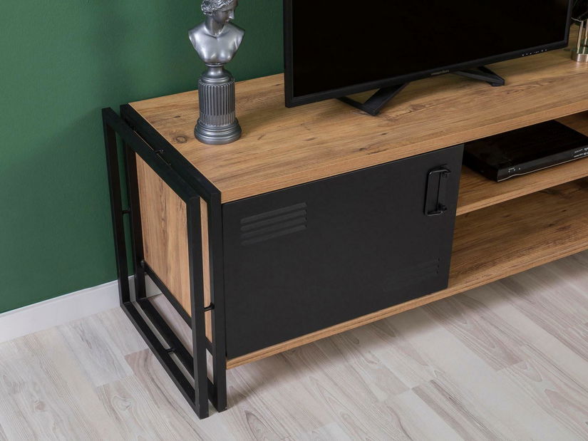 Set mobilier living Cosmopolitan 26 (atlantic pin + negru)