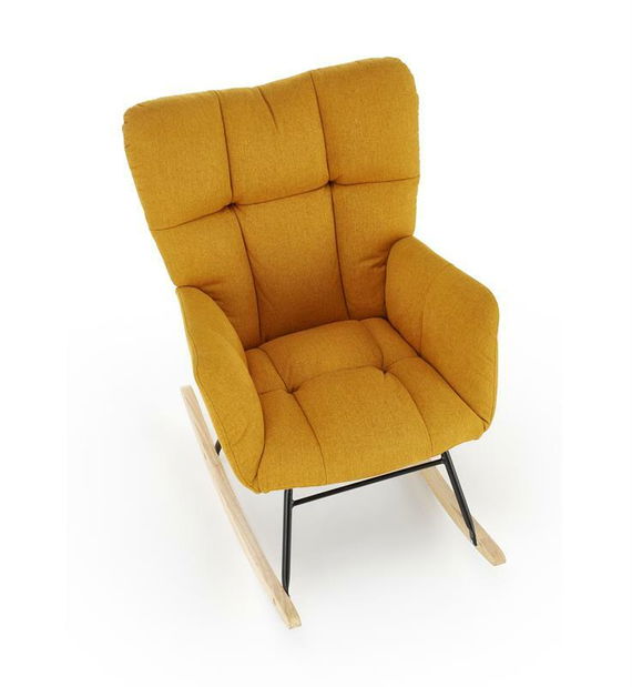 Fotel Viscos (mustár)