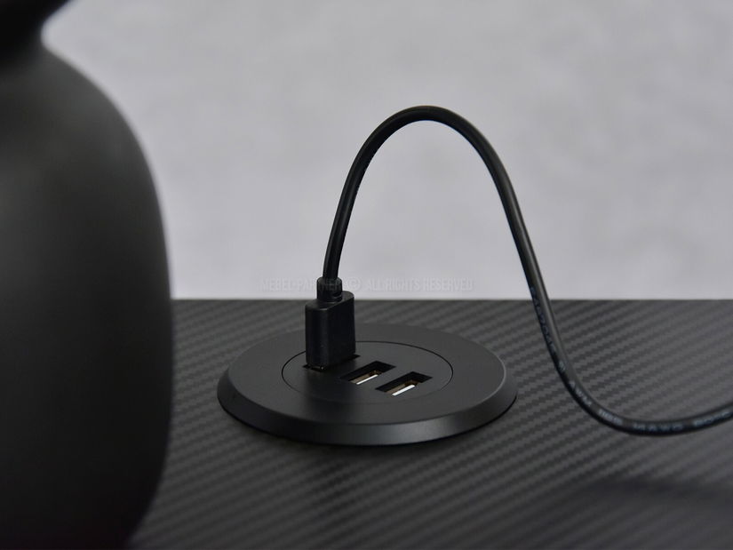 Masă PC Wilhelm (negru)