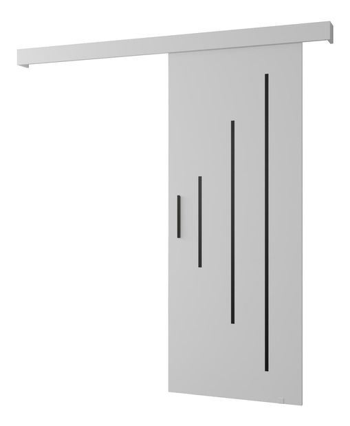 Klizna vrata 80 cm Slavdro 3 (bijela mat)