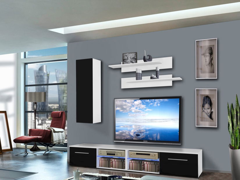 Obývacia stena Tubus 25 WS TU A1 (s osvetlením)