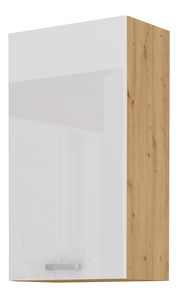 Gornji kuhinjski ormarić- Arryn 45 G-90 1F (Hrast artisan + bijeli sjaj)