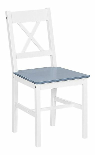 Set mobilier sufragerie MOERA (alb) (pentru 4 persoane)