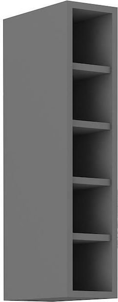 Raft superior de bucătărie Avantoe 15 G-72 OTW (Cadru: antracit + front: stejar artisan)