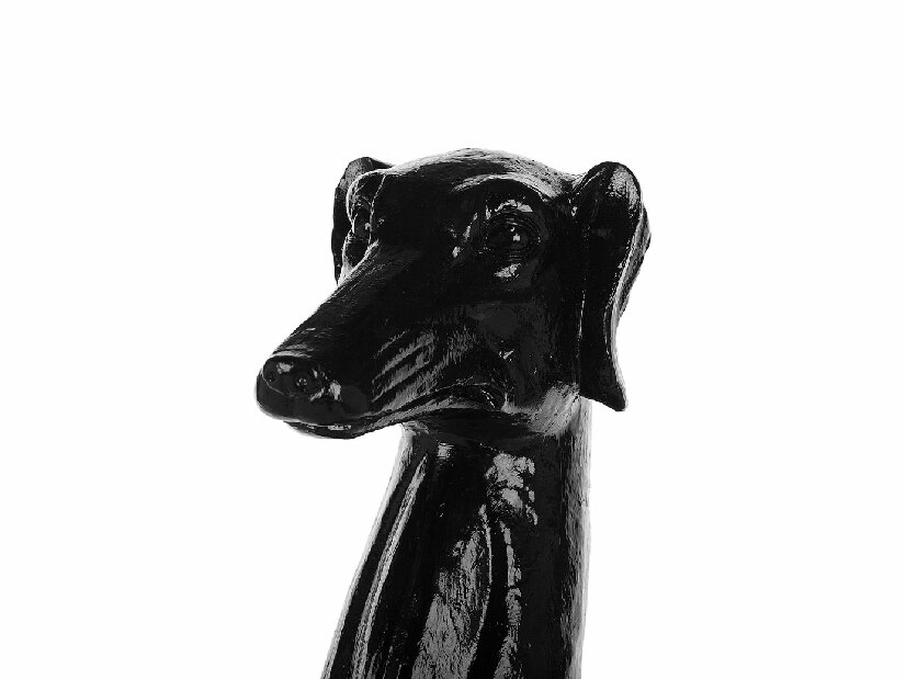 Dekoratívna figúrka GOIANIA 80 cm (sklolaminát) (čierna)