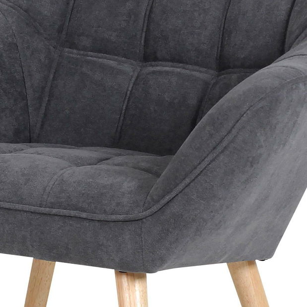 Fotel Ahondado (sötétszürke)