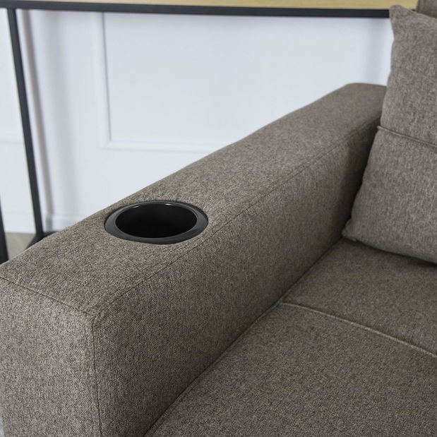 Rozkladacie kreslo Suspendida (béžová) 