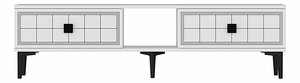 TV stolík/skrinka Yutta 1 (biela)