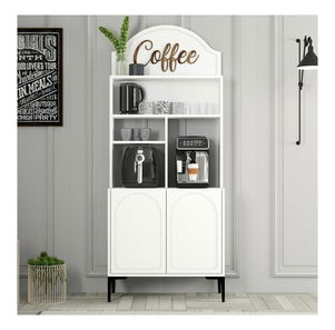 Kuhinjska vitrina Lyantela 80 (bijela + crna)