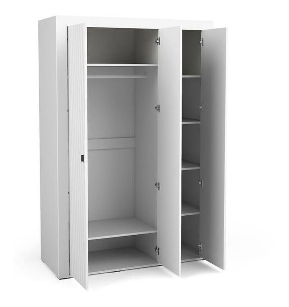 Ormar za garderobu Mossana MO2 (bijela)