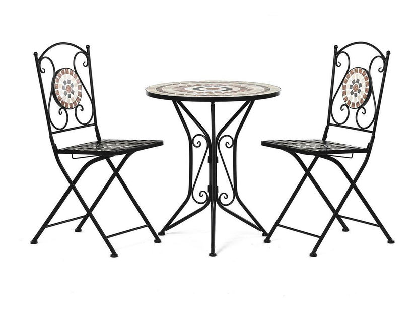 Kerti szett Unomassa (fekete) (2 fő részére)