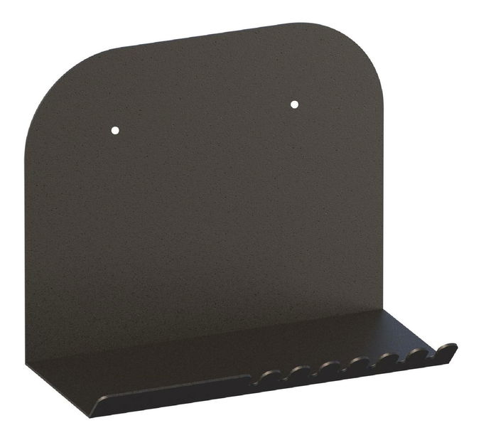 Fali polc Shortia 2 (fekete)