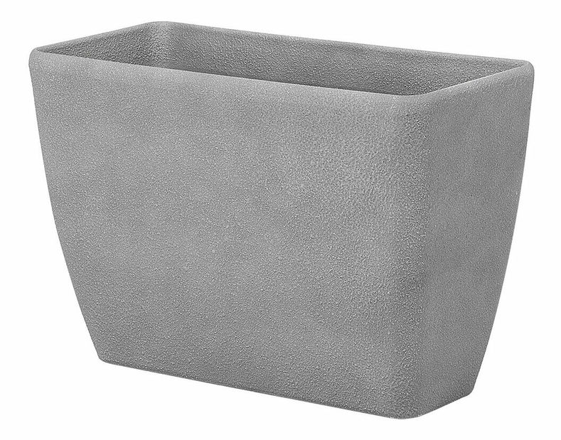 Ghiveci BARINAS 41x60x27 cm (piatră) (gri)