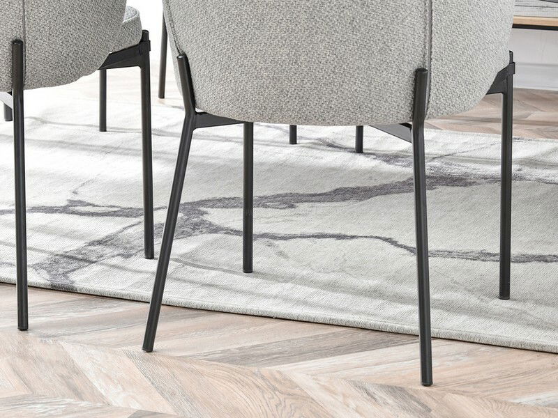 Stolička Felix (sivá + čierna)