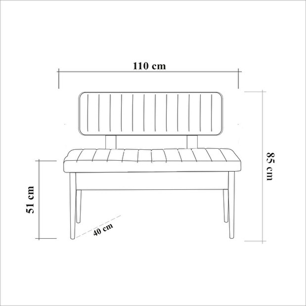 Rozkladací jedálenský stôl s 2 stoličkami a 2 lavicami Vlasta (borovica antlantic + tmavomodrá)