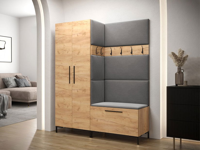 Set za predsoblje Frunofta IX (crna) *rasprodaja