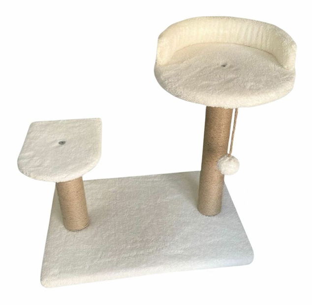 Škrabadlo pre mačky Tinka (Biela)