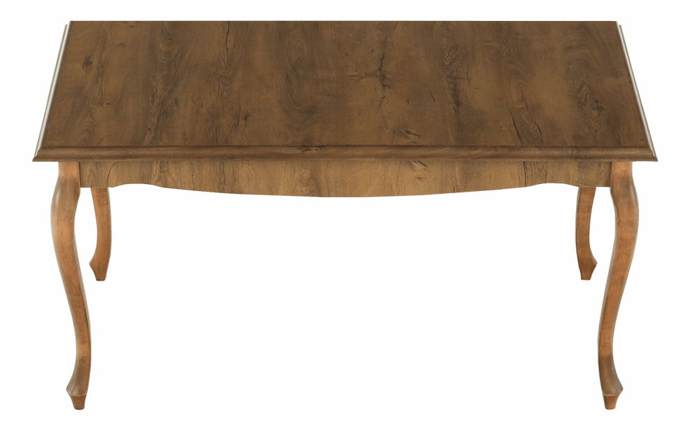 Masă de sufragerie Valiara DA19 (stejar lefkas) (pentru 6 persoane)