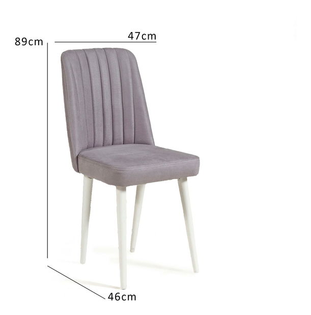 Blagovaonska stolica Vlasta 1 (bijela + soho) 