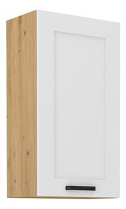 Dulap superior Lesana 2 (alb + stejar artisan) 50 G-90 1F 