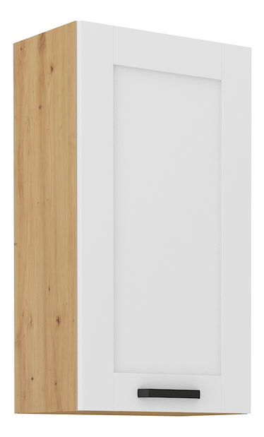 Horná skrinka Lesana 2 (biela + dub artisan) 50 G-90 1F 