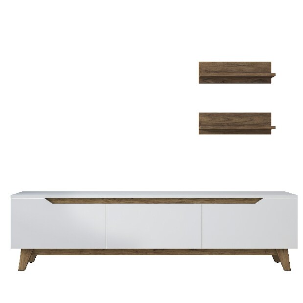 Mobilier living Martha 1053 (Alb + Nuc)