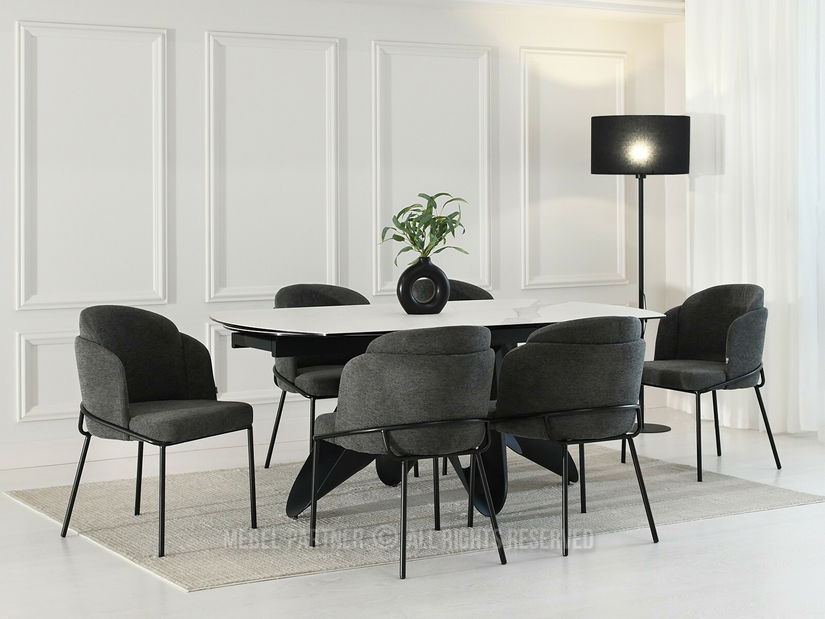 Stolička Conor (grafit + čierna)