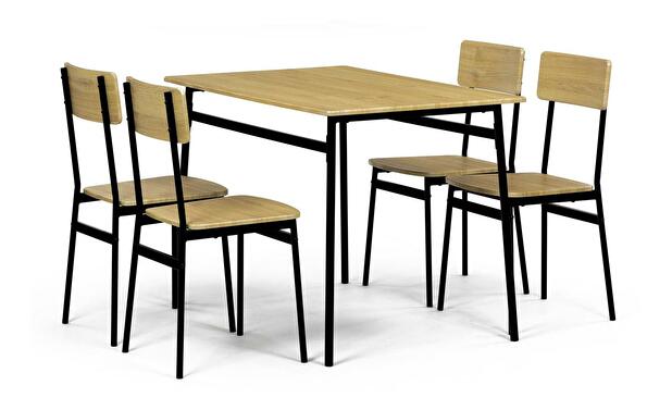 Set mobilier sufragerie Anasagasti 2 (stejar sălbatic) (pentru 4 persoane)