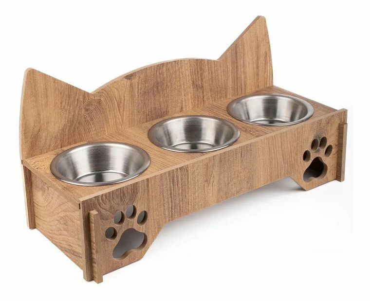 Súprava misiek pre domáce zviera Apia 2 (prírodná)