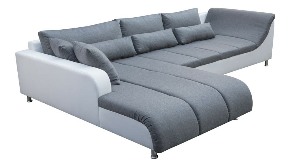 Sarok kanapé Amber (szürke) (B)