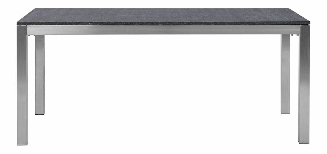 Záhradný stôl Grosso (grafit) (žíhaný granit v celku)