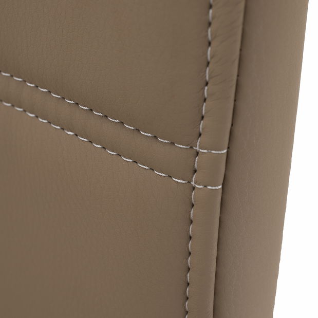 Jedálenská stolička Abalia New (capuccino + chróm)