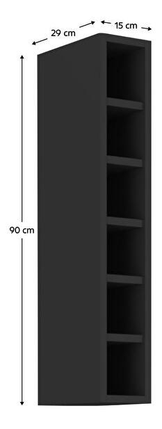 Ușă pentru mașina de spălat încorporată Arikona ZM 713x596 (cașmir + negru) 